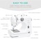 Best Choice Products 6V Portable Sewing Machine, 42-Piece Beginners Kit w/ 12 Stitch Patterns